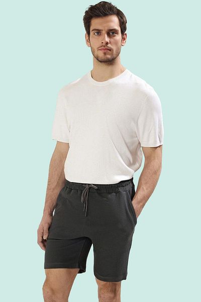 PayBuy Men's Cotton Textured Jogger Shorts Casual Daily Summer Styles Where Weekend Style Meets