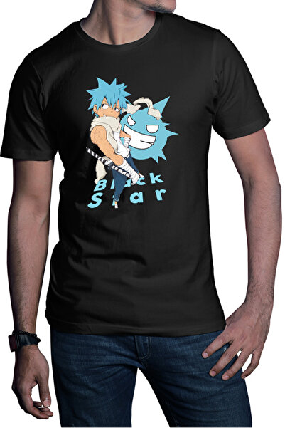 OEM Tricou barbati Soul Eater Black Star Spirit Deseneanime Anime Manga