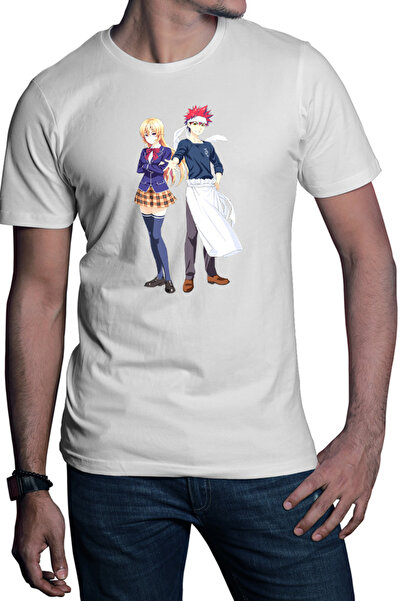 OEM Tricou barbati Foos Wars Soma Erina Rivals Anime Japan Otaku