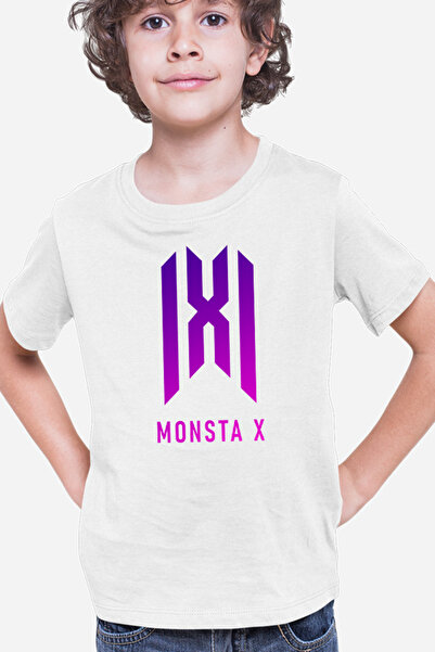 OEM Tricou copii Monsta X Logo Merch K-Pop Album New Come Back