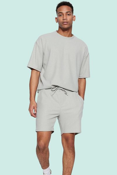 PayBuy Men's Short Length Ottoman Woven Shorts Comfortable Fit Indispensable for Daily Use in Summer