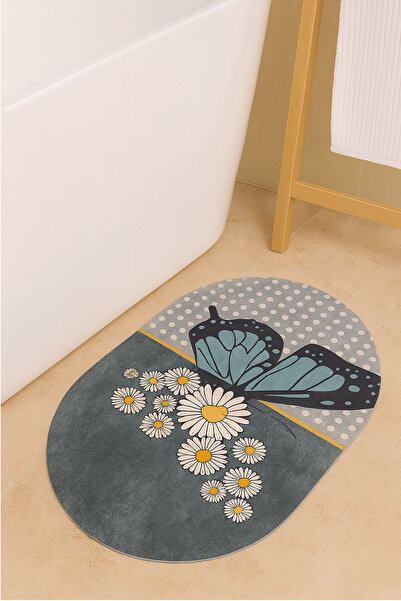 SİHİRLİ AYAKLAR Super Absorbent Quick Drying Non-Slip Bath Mat 40X60 cm