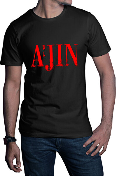 OEM Ανδρικό T-shirt με το λογότυπο Ajin του Sakurai Horror Manga Mangaka