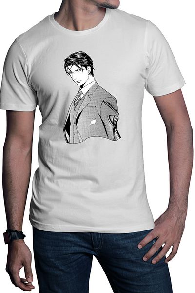 OEM Men's T-shirt Finder Ryuuichi Asami Adventure Yamane