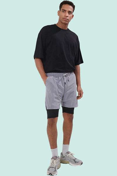 PayBuy Men's Shorts Normal Waist Straight Silhouette Micro Woven Quick Dry Sports Activities Daily Use