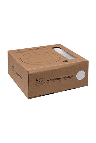 Secret de Gourmet Elegant Design Flower Dessert Plate 22cm