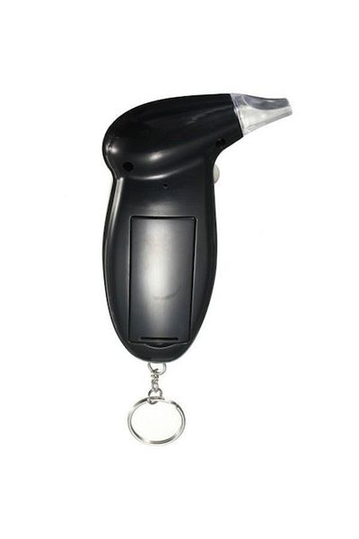 Sagrera Digital Breathalyzer Keychain with 4 Spare Mouthpieces, Model SX 505