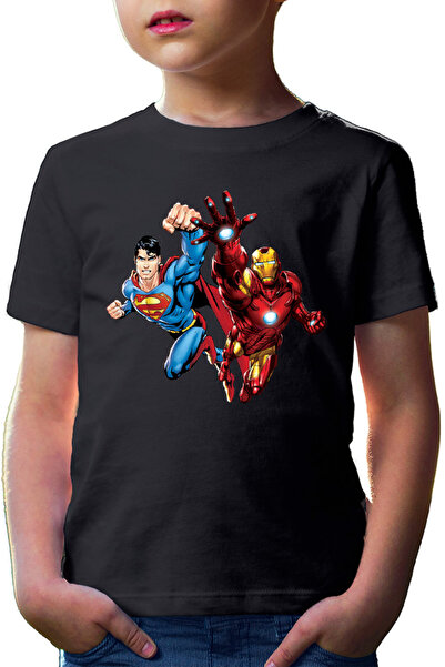 OEM Tricou copii Ironman Superman Power Suit Marvel Comics