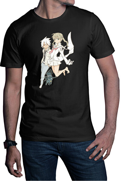 OEM Tricou barbati Soul Eater Black Star Maka Angel Version Manga
