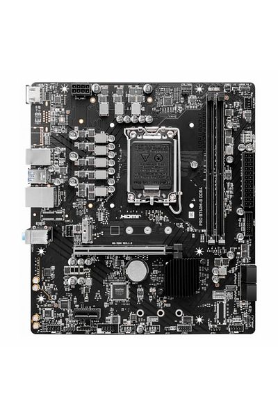 MSI Pro B760M-B Ddr4 Intel B760 Socket 1700 Ddr4 4800Mhz Matx Gaming (Player) Motherboard