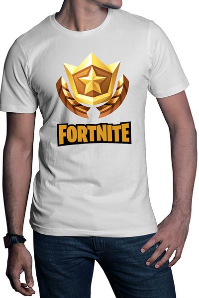 OEM Tricou barbati Fortnite Gold Elo Seasons Gameplay Powerful Best Player