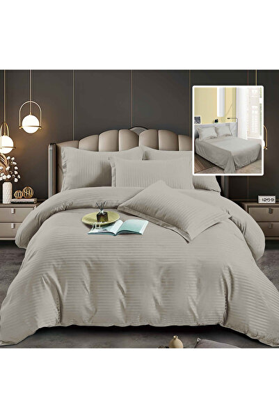 Pucioasa Damask-Polycotton Bed Linen 6 Pieces (6Dp72)