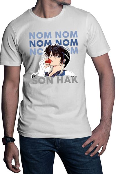 OEM Men's T-shirt Yona of the Dawn Son Mochi Eat Manga Anime