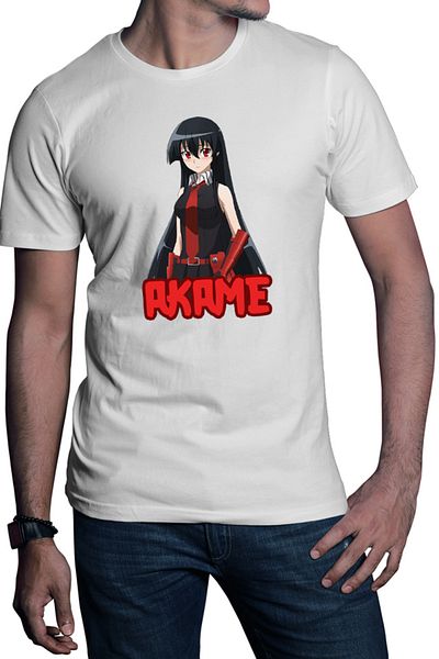 OEM Men's T-shirt Akame ga Kill Blush Fantasy Anime Sword Sailormoon
