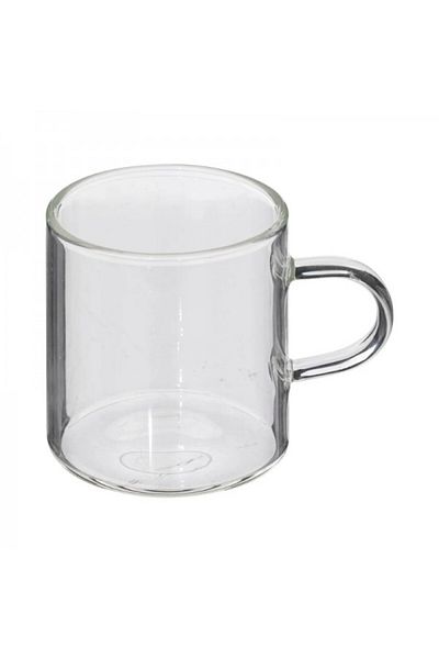 Secret de Gourmet Set of 6 multicolored borosilicate glass cups, Mia, 100 ml