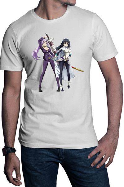 OEM Men's T-shirt TenSura Slime Shizue Shio Mage Assassin Anime Otaku