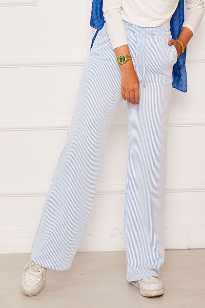 EBRUTESETTÜR Buy Rubber Laced Striped Casual Trousers