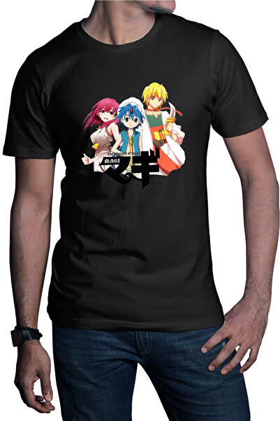 OEM Men's T-shirt Magi The Labyrinth of Magic Aladdin Alibaba Morgiana