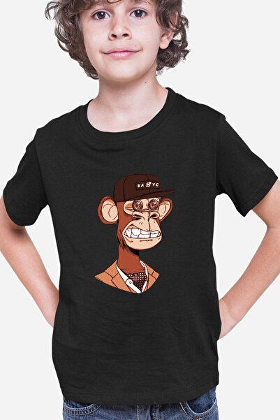 OEM Παιδικό T-shirt NFT Monkey Σύγχρονη χρηματοοικονομική παγκόσμια οικονομία