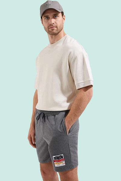 PayBuy Men's Shorts Color Regular Waist Straight Fit Printed Casual Daily Summer Essential