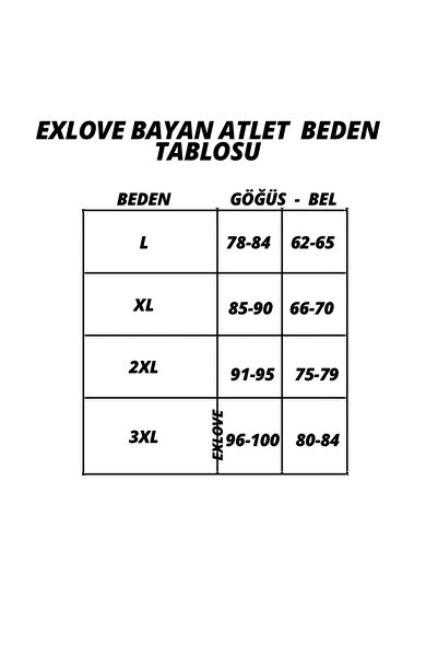 ExLove 6'lı Dantelli Penye İp Askılı Atlet