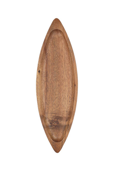Bien Servi Oval Shaped Acacia Serving Tray 34 x 10.5cm