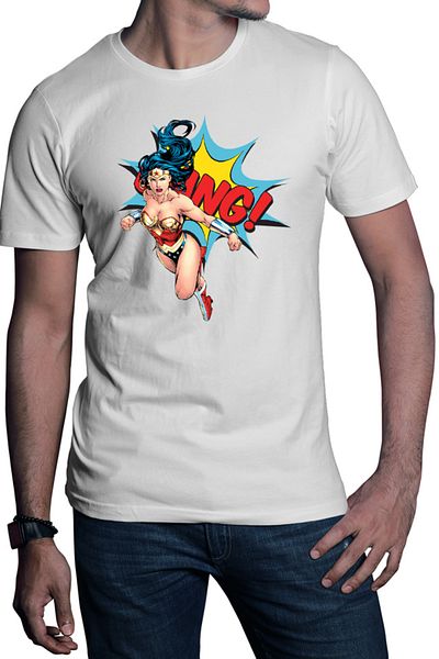 OEM Tricou barbati Wonder Woman Bang Super Girl Powers Stunning Marvel Action