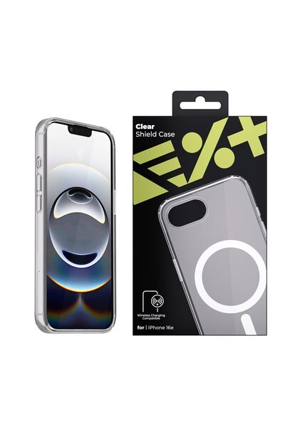 NOA Husa de protectie cu MagSafe pentru iPhone 16e, Transparent