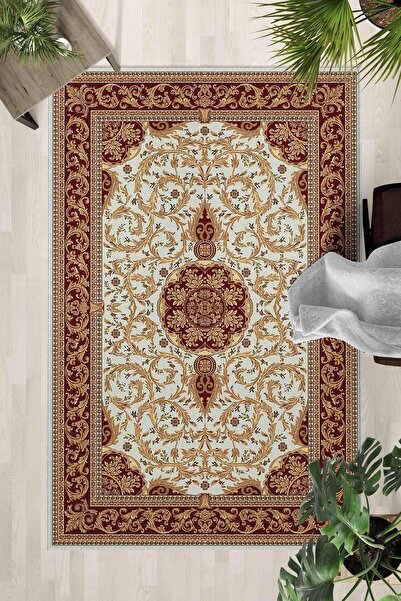 Monnhein Covor lavabil cu bază anti-alunecare – Covor modern cu imprimare dig...