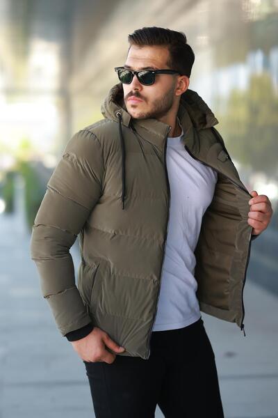 ByTrend Pocket Zipper Emblem Nova Winter Inflatable Coat Pldp 2959-Nm_50451-1