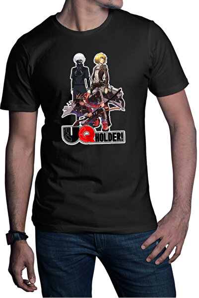 OEM Ανδρικό T-shirt UQ Holder Touta Demon Samurai Sword Soul Anime Otaku