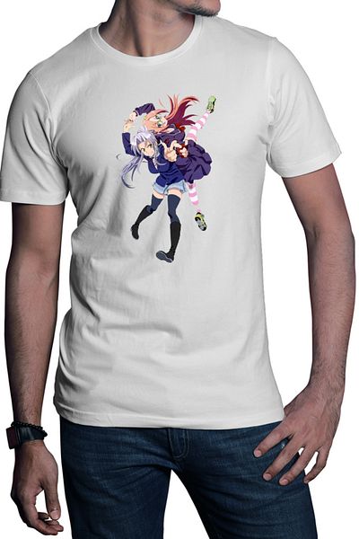OEM Men's T-shirt Triage X Oriha Seifuku Mikoto Anime Monster