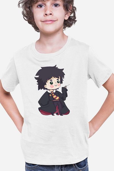 OEM Tricou copii Harry Potter Magic Chibi Small Cute Wizard Academy