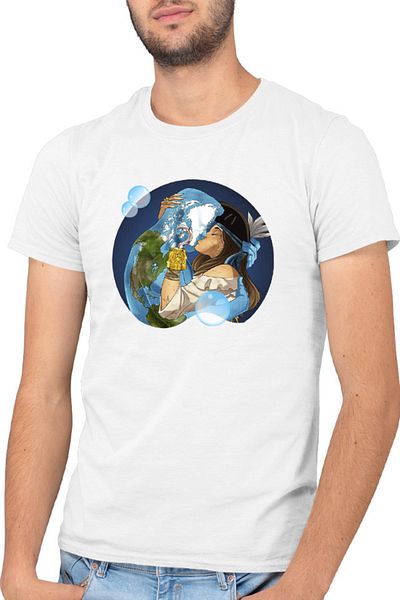 OEM Tricou barbati NFT XOXO Earth Protect Nature Mother Animals