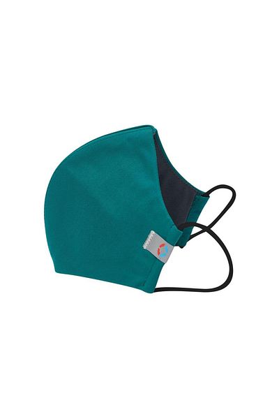 Cherokee UNIFORMS Set of 5 Reusable Antimicrobial Protective Masks - Hunter Green | Cherokee Mask Size: S/M