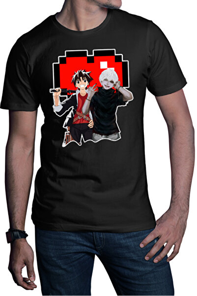 OEM Tricou barbati UQ Holder Touta Kaneki Tokyo Ghoul Vampire Minecraft