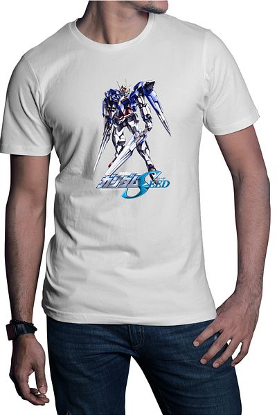 OEM Men's T-shirt Seed Blue Robot Toriko