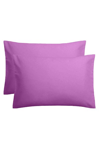 Five Store Set 2 huse perna din bumbac ranforce 100%, densitate 120 g/mp, Mov, 70/70cm