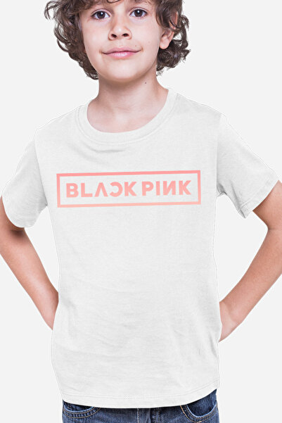 OEM Blackpink In Your Area Λογότυπο Σλόγκαν K-Pop Παιδικό T-shirt