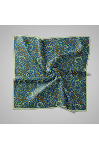 PİRAMİT Naturel Desenli Eşarp