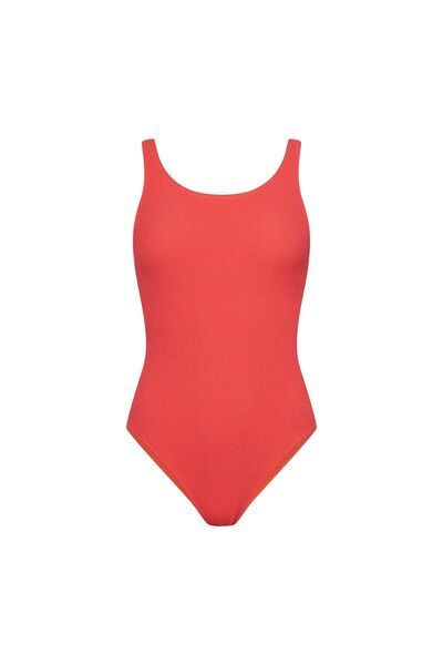 Bloovii Women's Swimsuit Classic with Open Back Textured Crash Material | Sunnyday