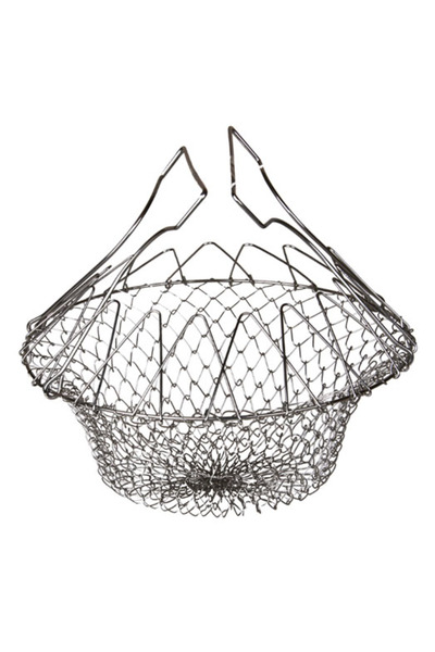 shumee Coș multifuncțional pentru oală - pentru gătit la abur, prăjit și stre...