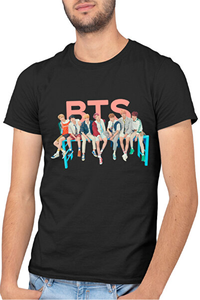 OEM Tricou barbati BTS Όλα τα μέλη DNA Era Debut World Wide