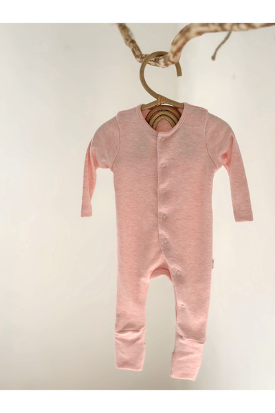 Tarkito Baby Long Sleeve Baby Rompers Open Close Booties 100% Cotton Extra Soft Texture Oeko-Tex Certified
