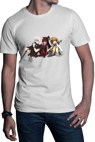OEM Men's T-shirt Akame ga kill Tokyo Ghoul Assassins Vampire Paranormal
