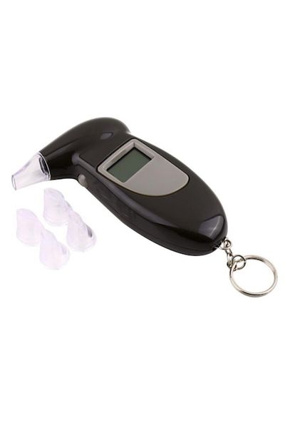 MRG Digital Breathalyzer M868, LCD Screen, Portable, Black