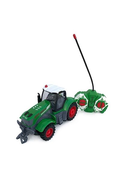 OEM Tractor din plastic cu telecomanda, 34x15 cm, verde