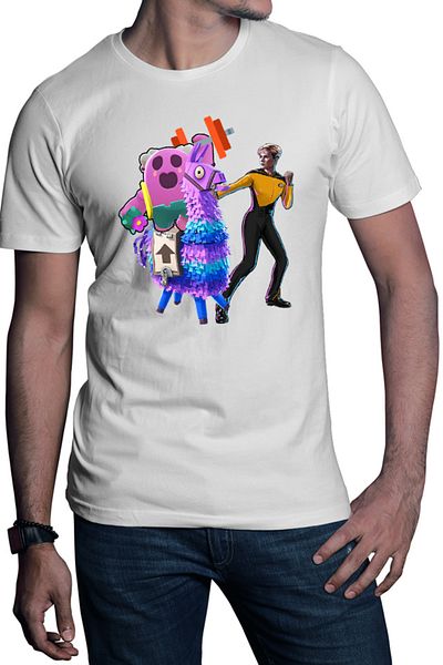 OEM Men's T-shirt Brawl Stars Lift Hero Trek Fortnite Goat Battleroyale