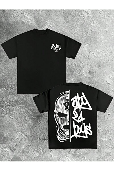 MAGORS ABG Streetwear εμπριμέ Unisex Oversize Cut 100% βαμβακερό μπλουζάκι με...