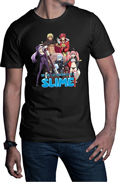 OEM Ανδρικό T-shirt TenSura Slime Benimaru Veldora Rinmaru